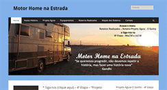 Desktop Screenshot of motorhomenaestrada.com.br